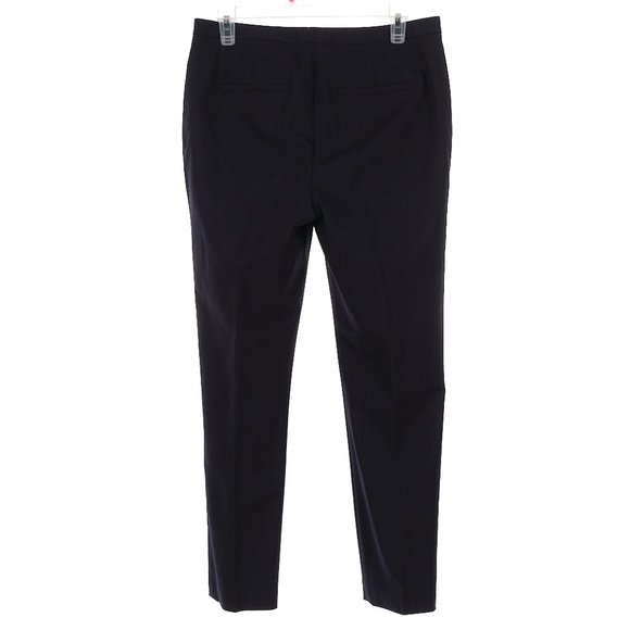 Nordstrom Signature and Caroline Issa Navy Wool Trousers Size 6 - Picture 3 of 7